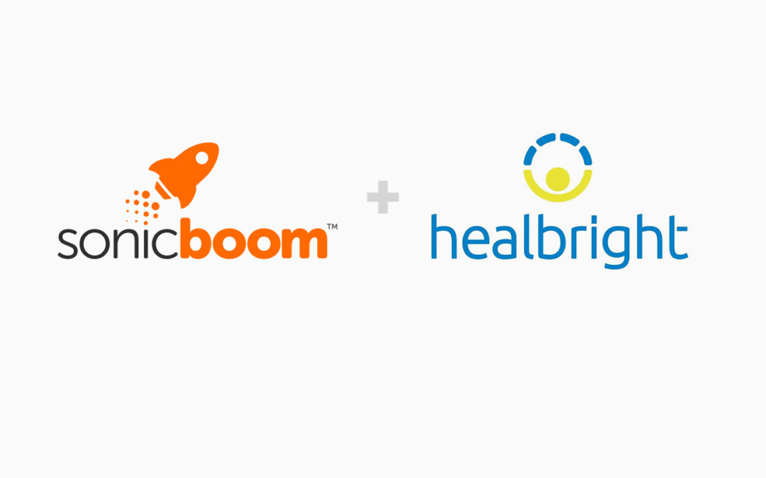 Sonic Boom Wellness Partners with Healbright